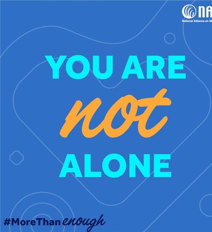 May is Mental Health Month.  If you need a reminder today (and every day) - you are #morethanenough!
