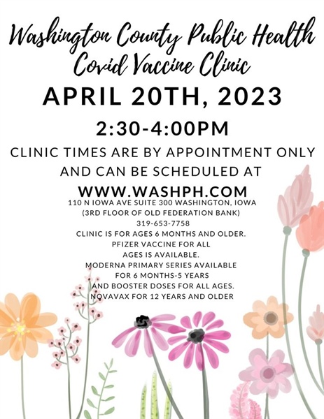 A post from Washington County Public Health