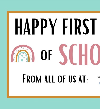 We wish all Washington County students, teachers, and staff a happy first day of school and a great year!