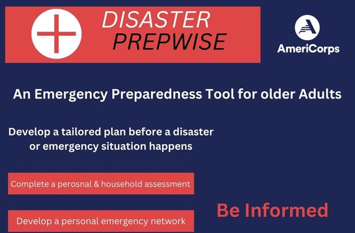 WCPH is excited to partner with AmeriCorp and The University of Iowa College of Public Health to bring the Disaster PrepWise pro...