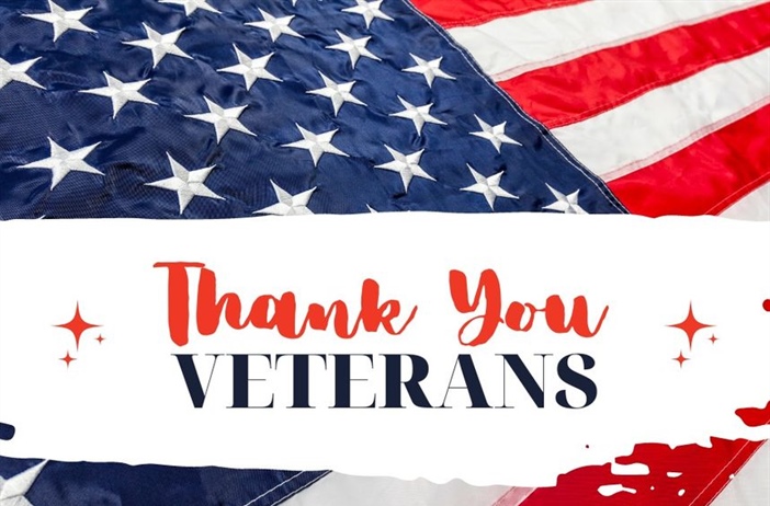 Thank you to all who have served our country, including our own Megan Waterhouse and Jackie Brown.  We are closed today in obser...