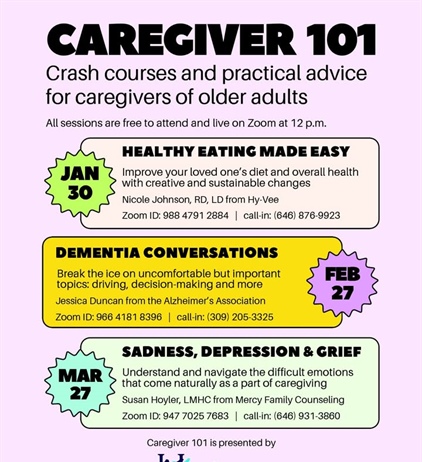 📣 Caregiver 101 Courses Now Available!