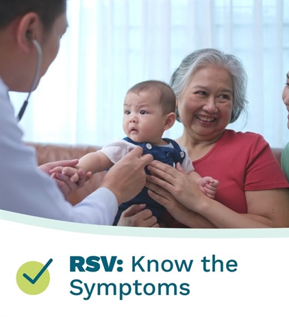 RSV can be serious for infants and older adults