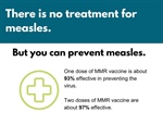 MMR vaccine is the best way to protect yourself and your family from measles