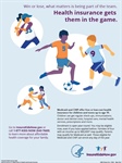 ⚽🏀⚾ Being part of the team is what counts — and health insurance helps make it possible!