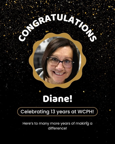 🎉🎊 Happy 13-Year Workaversary, Diane!