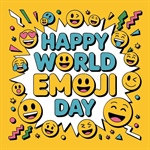 🌍😷💉🧼💪🩺 It's World Emoji Day!