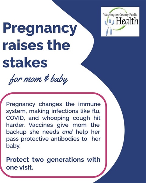 Pregnancy puts you at higher risk from certain infections, even if you’ve always been healthy before