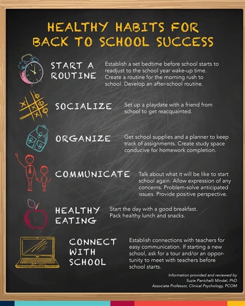 📓 Back to School = Back to Routines!