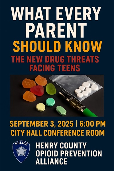 🚨 Our neighbors down in Henry County would like to invite you to their event!