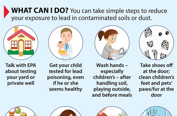 Simple steps can make a big difference in keeping your home lead-safe: