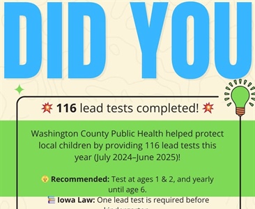 This National Lead Poisoning Prevention Week, let’s work together to keep our community safe