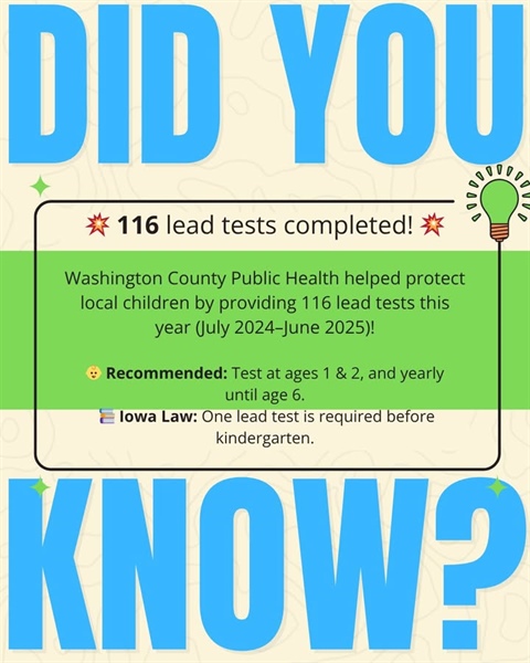 This National Lead Poisoning Prevention Week, let’s work together to keep our community safe