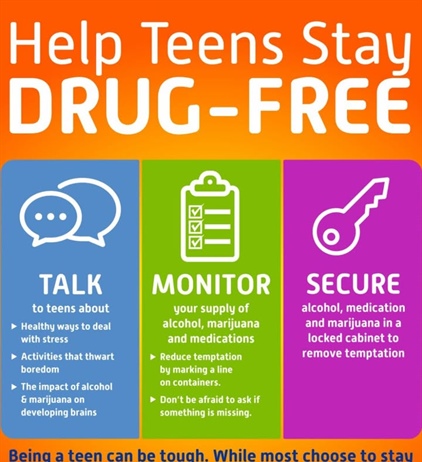 Red Ribbon Week is about more than wearing red — it’s about taking a stand for healthy, drug-free communities