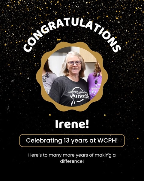 🎉🎊 Happy 13-Year Workaversary, Irene!