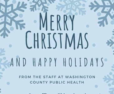 🎄💚 Merry Christmas from Washington County Public Health!💚🎄