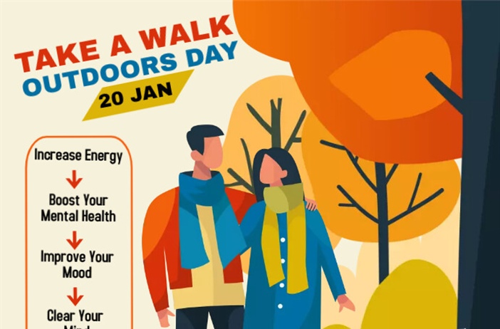 🚶‍♀️🌳 It’s Take a Walk Outdoors Day!