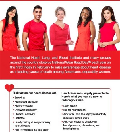 ❤️ National Wear Red Day ❤️