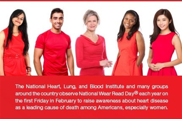 ❤️ National Wear Red Day ❤️
