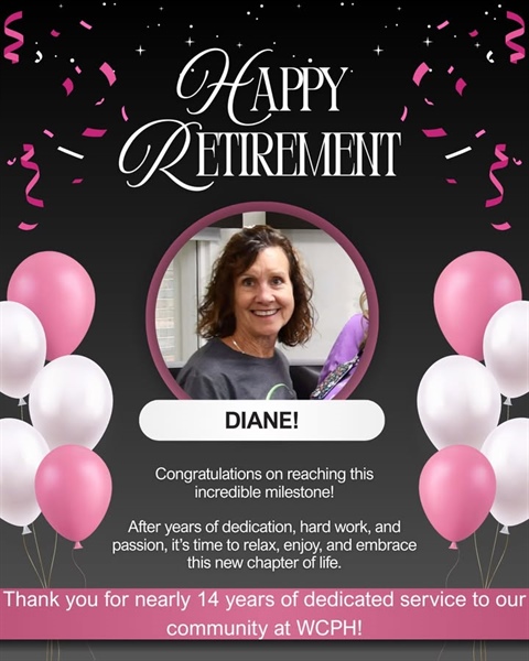Today we celebrate a very special milestone — Happy Retirement!