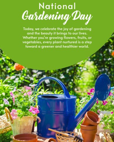🌼🌱National Gardening Day🌱🌼