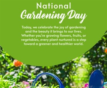 🌼🌱National Gardening Day🌱🌼