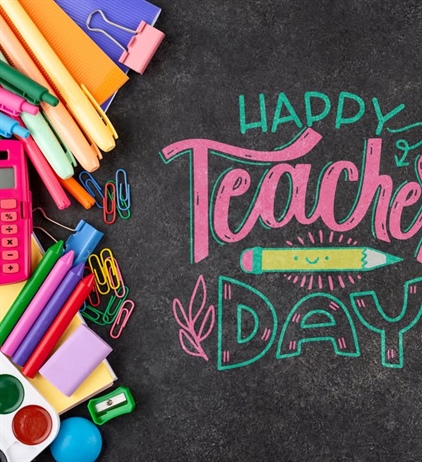 Happy Teacher Appreciation Day 🍎