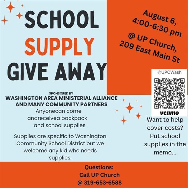 📚✏️ **School Supply Giveaway – Helping Students Start the School Year Strong!** 🎒