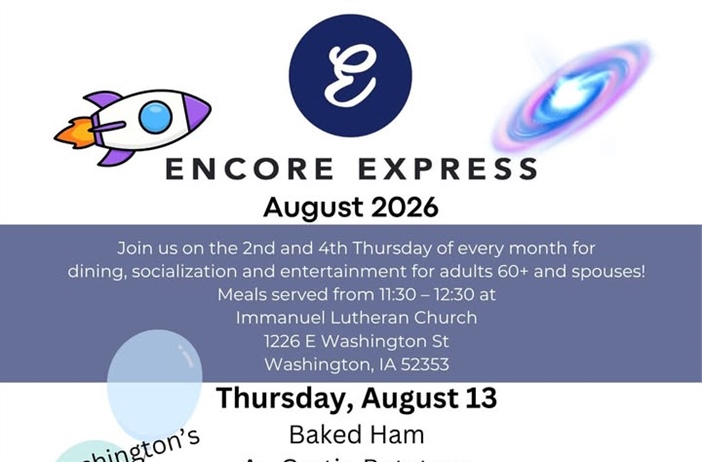 Join Us at Encore Express This August!