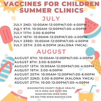 Call us to schedule your child's next immunization appointment
