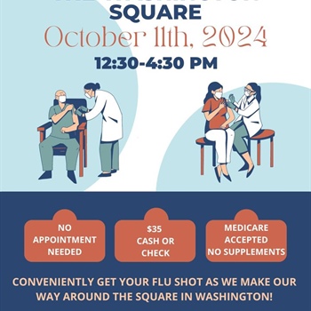 💉What better way to get your flu shot than while you are out shopping?🛍