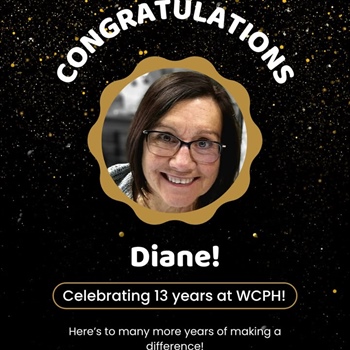 🎉🎊 Happy 13-Year Workaversary, Diane!