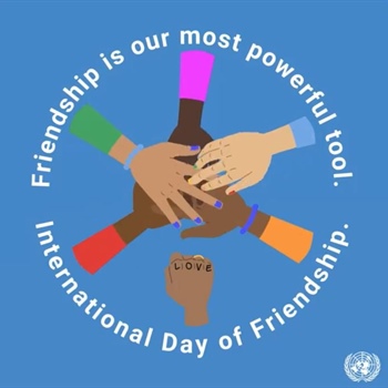 🌍💙 Happy International Day of Friendship!