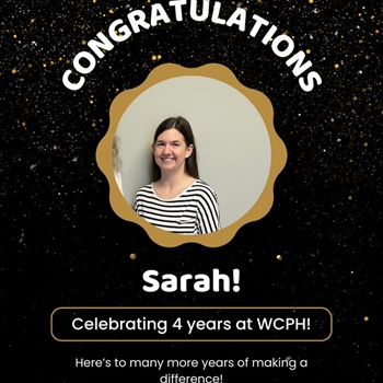🎉🎊 Happy 4-Year Workaversary, Sarah!