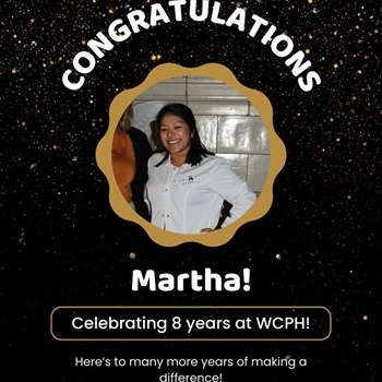 🎉🎊 Happy 8-Year Workaversary, Martha!