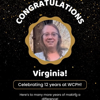 🎉🎊 Happy 12-Year Workaversary, Virginia!