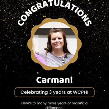 🎉🎊 Happy 3-Year Workaversary, Carman!