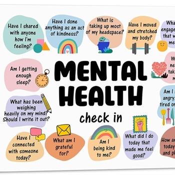 Mental Health Check-In💙🧠