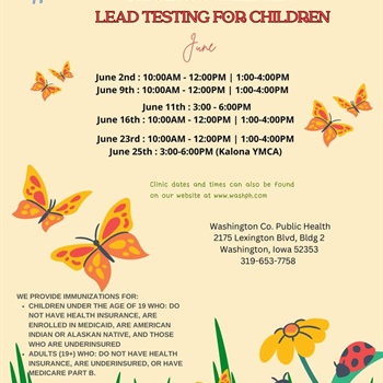The June schedule for our Vaccines for Children (VFC) program and our Vaccines for Adults (VFA) program is here!